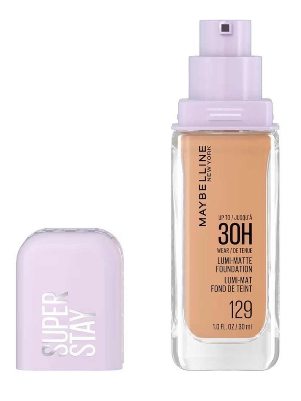 Maybelline SuperStayFoundation โ Shade 129 Neutral Cool NO CAP